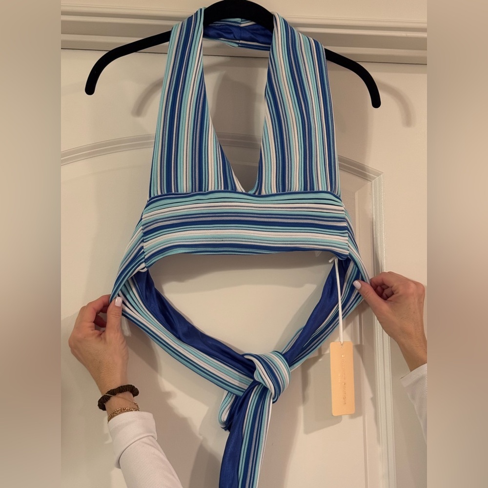 NWT - Beginning Boutique - Beach Knit Halter
